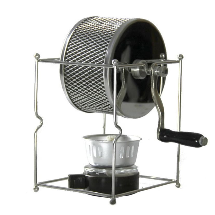 CHUANK Drum-type Coffee Roaster Electric Coffee Beans Roasting Machine with Handle Peanut Roaster for Home Use Durable