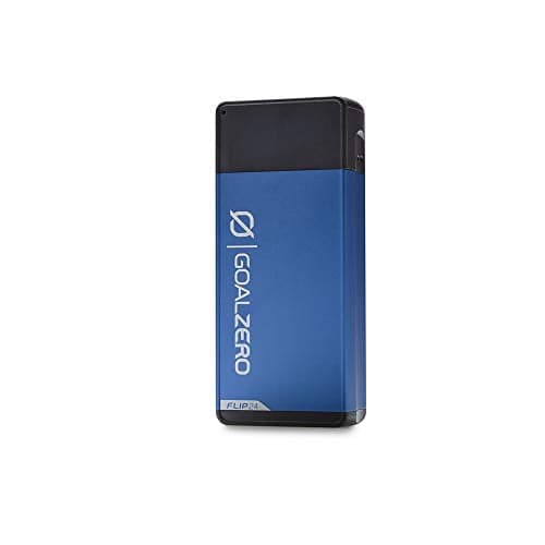 Goal Zero Flip 24 Portable Phone Charger, 6,700mAh/24Wh External Power Bank - Blue