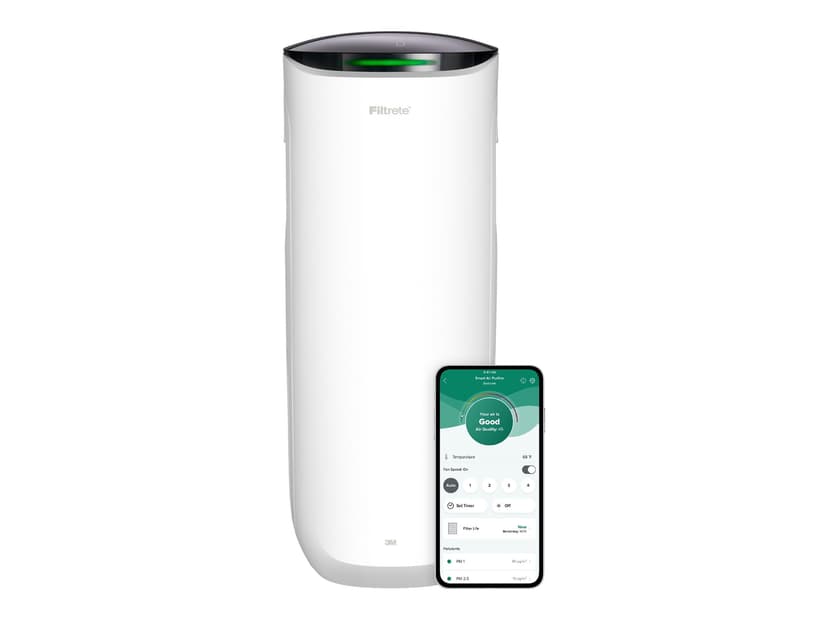 Filtrete Floor-Standing Air Purifier, White