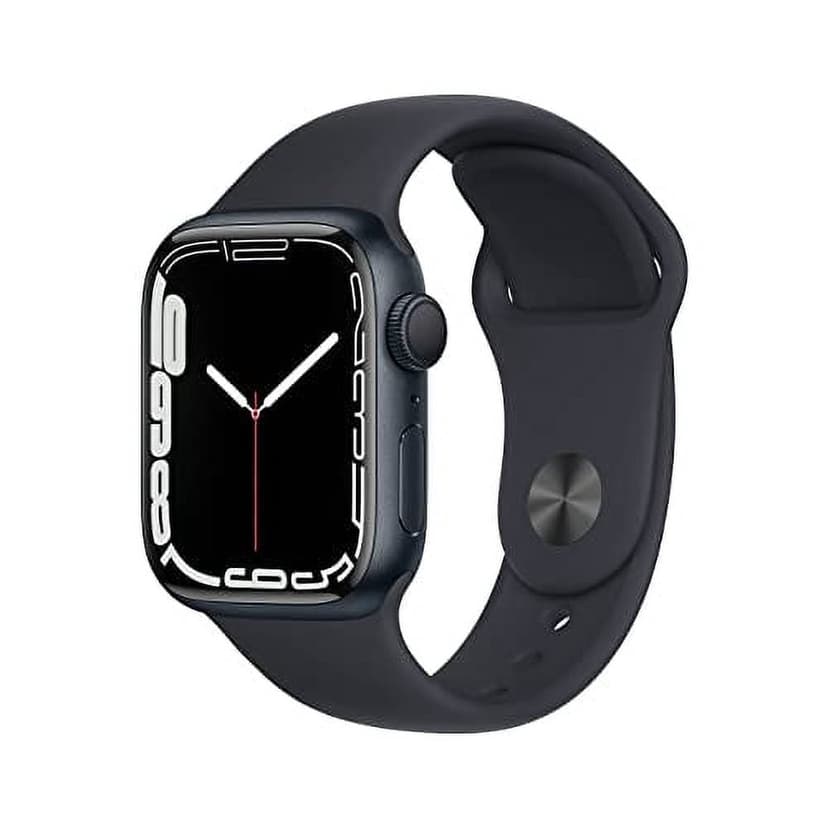 Restored Apple Watch Series 7 (GPS, 41mm) Midnight Case with Sport Band (Refurbished)