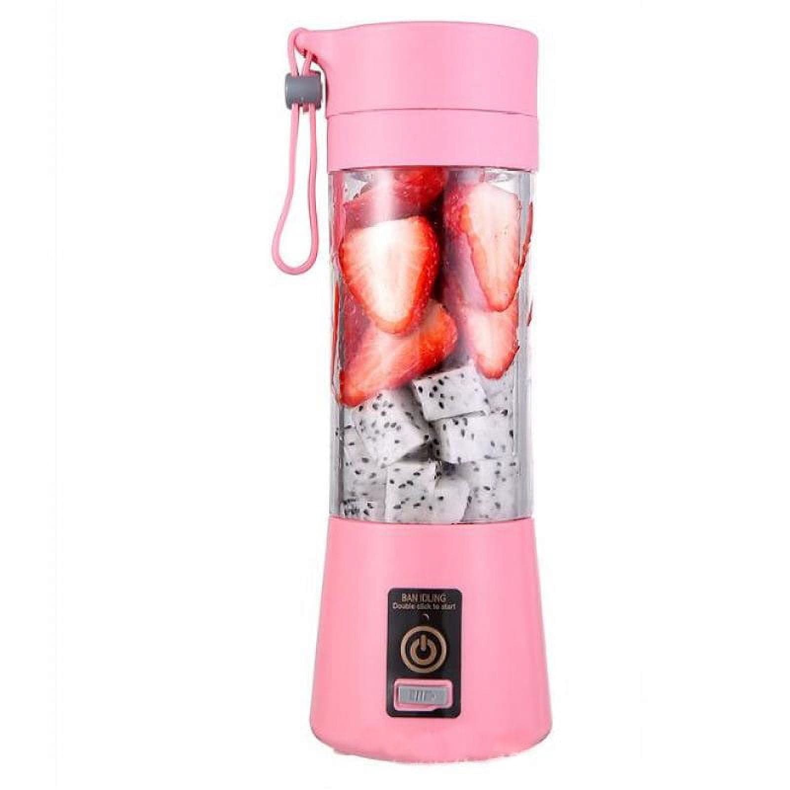 Blender Smoothie Maker, Personal Blender with 6 Stainless Steel Blades, Portable Juicer Blender with USB