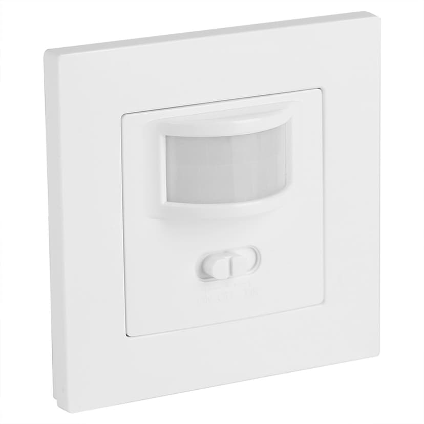 Motion sensor light switch, AC 110V-240V PIR infrared human body sensor switch recessed wall light bulb switch
