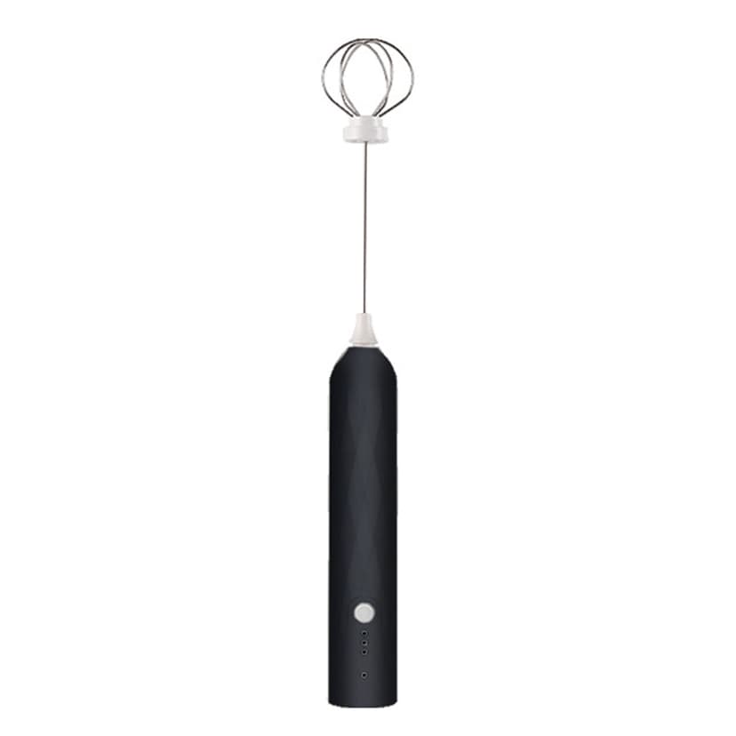 TIELUTT Milk Frother Handheld Battery Operated Whisk Beater | Rechargeable Egg Beater | Foam Maker for Mini Mixer Handheld Coffee Cup Mixer Rival Hand Mixer Stainless Steel Silicone Utensils Whisker