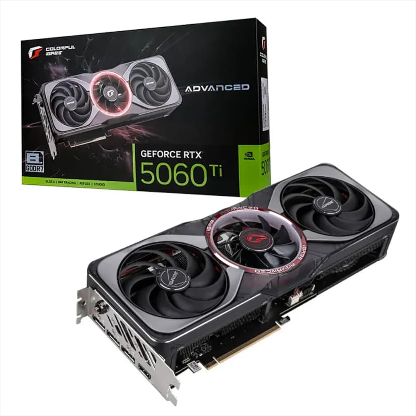 Colorful iGame RTX 5060 Ti Advanced OC 8GB Graphics Card