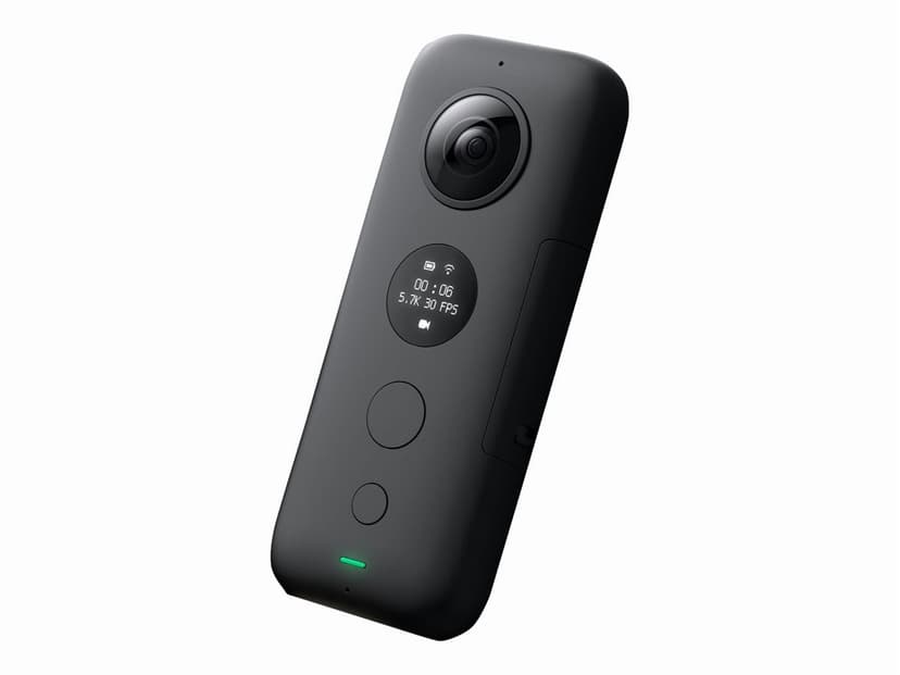 Insta360 ONE X 360 Action Camera, 5.7K Video and 18MP Photos, with Flowstate Stabilization, Real Time WiFi Transfer (SD Card Sold Independently, V30 MicroSDXC is Required)
