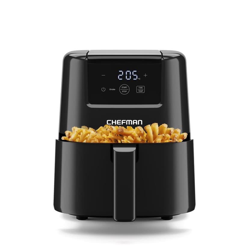 Chefman Mini 2L (2 Qt) Air Fryer w/ Digital Display - Black, New