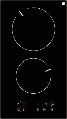 Ramblewood 2 Burner Electric Cooktop, EC2-18
