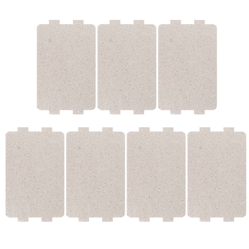 7Pcs Microwave Oven Mica Sheet Microwave Replacement Heat Insulation Accessories