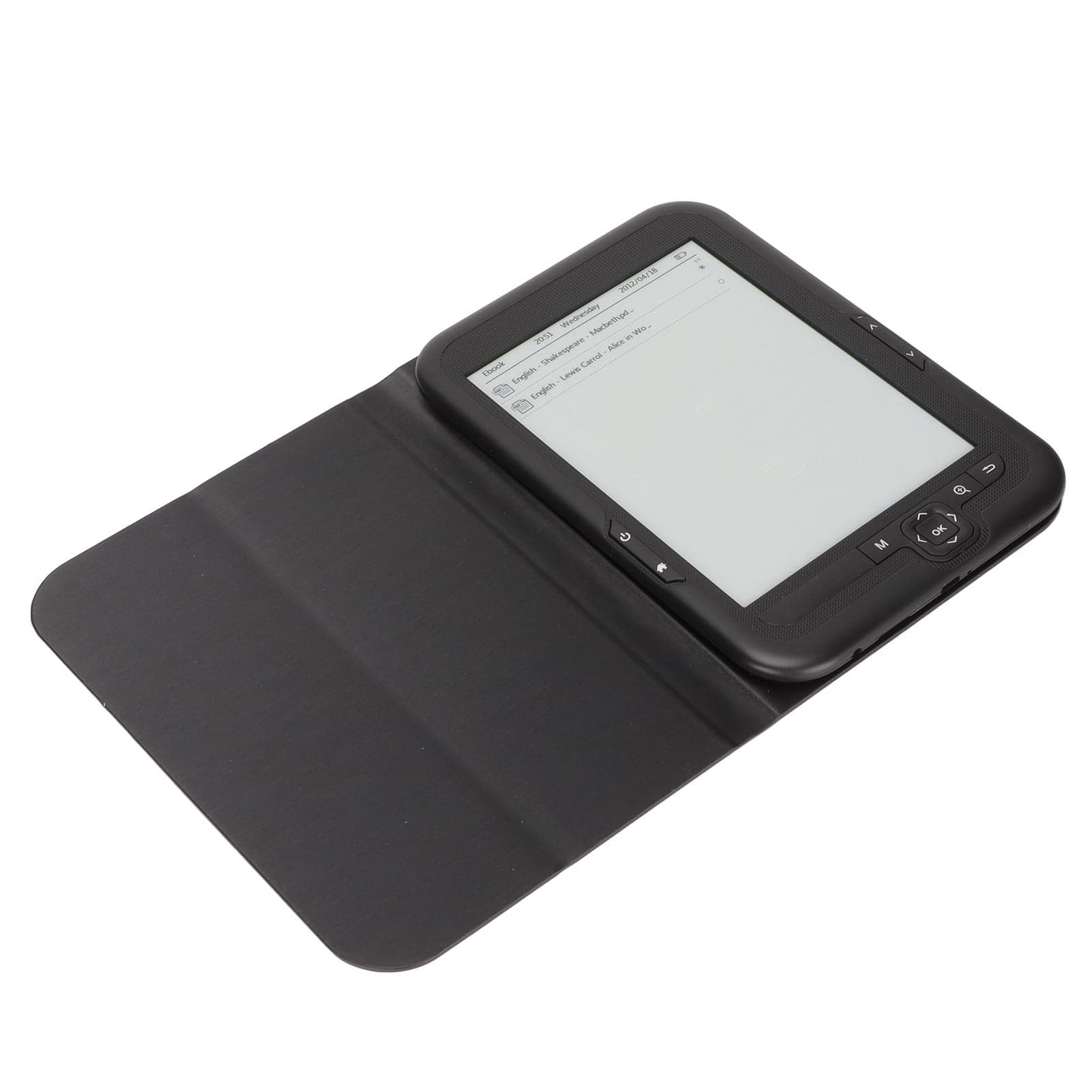 E Reader, 6in 800 X 600 HD E Reader, Ink Screen Protect Eyes Ebook Readers With Protective Case, Support , Music Playback, Electronic Pocketbook Device