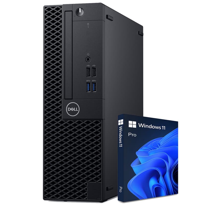 Dell OptiPlex 3070 SFF Business Desktop PC - Intel Hexa Core I5-9500 9th gen Processor Up to 4.40GHz | 16GB DDR4 RAM | 512GB NVMe SSD | HDMI | Windows 11 Pro Computer (Refurbished)
