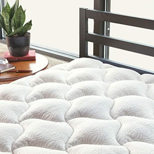 ViscoSoft Copper Mattress Pad Full - Extra Plush Pillowtop Mattress Topper for Pain Relief