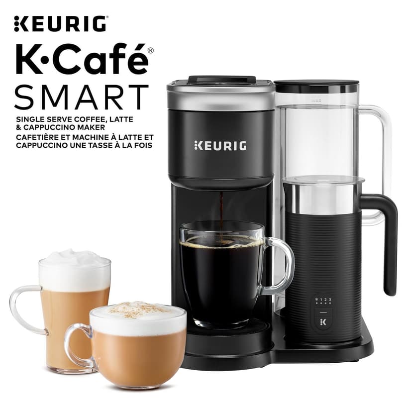 Keurig® K-Café® Smart Single Serve Coffee, Latte & Cappuccino Maker