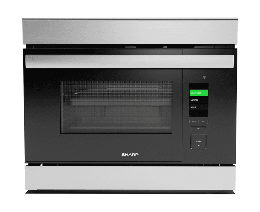SHARP SSC2489GS 24" Smart Steam Oven with Air Fry, Convection Bake, Steam Cook, Proof & Self-Cleaning, 3-in-1 Multi-Function, 1.1 cu. ft