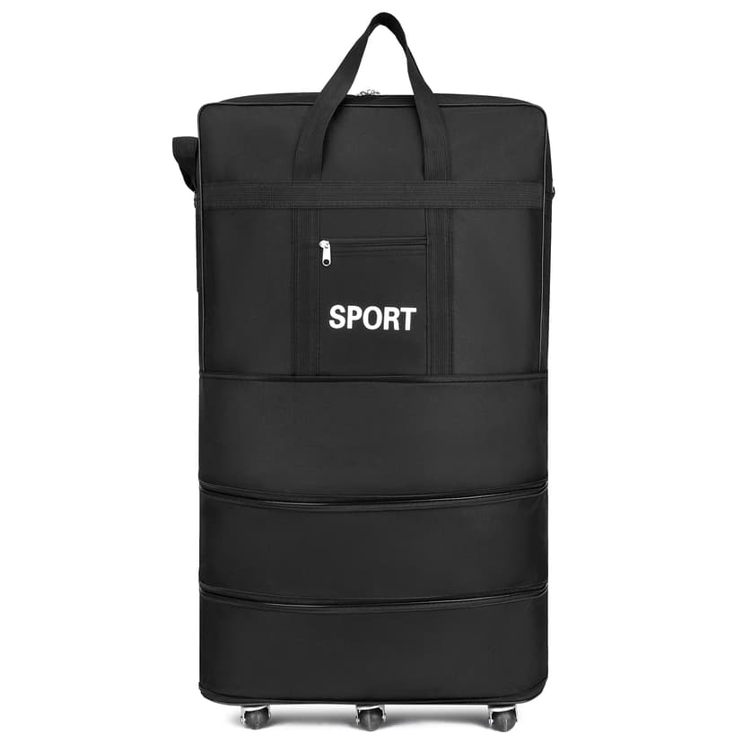 Amdohai Expandable Suitcase Bag Foldable Rolling Luggage Bag for Travel Business