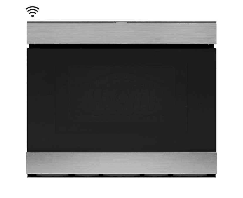 SHARP SMD2499FSC 24" Built-In Smart Convection Microwave Drawer Speed Oven, 1.4 cu. ft, Speed Cook, Manual Cook, Defrost, Sensor Cook, Popcorn, Reheat