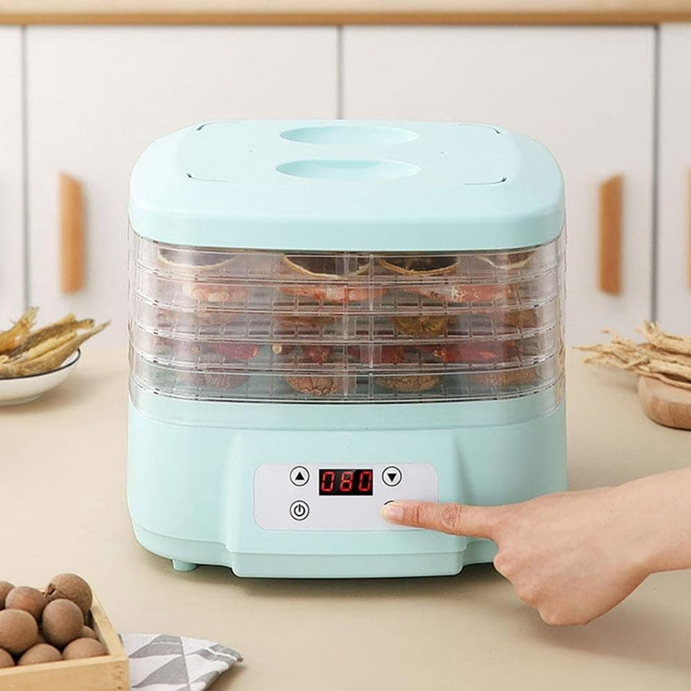 Food Freeze Dryer Machine for Home 360° Airflow Food Dryer Machine with 6 Trays Food Dehydrator Machine with Digital Adjustable Timer and Temperature Control