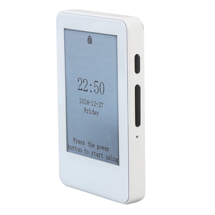 2.7in Ink Screen Book Reader, Portable Electric Book Reader 400mAh Battery for Long Trip