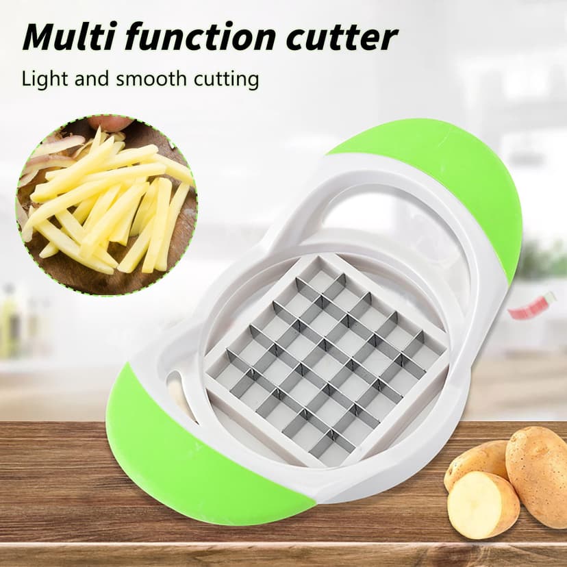Product Category Vegetable Cutter 2 Official Listing Efficient Home Kitchen Tool for Slicing Vegetables and Potatoes with Precision