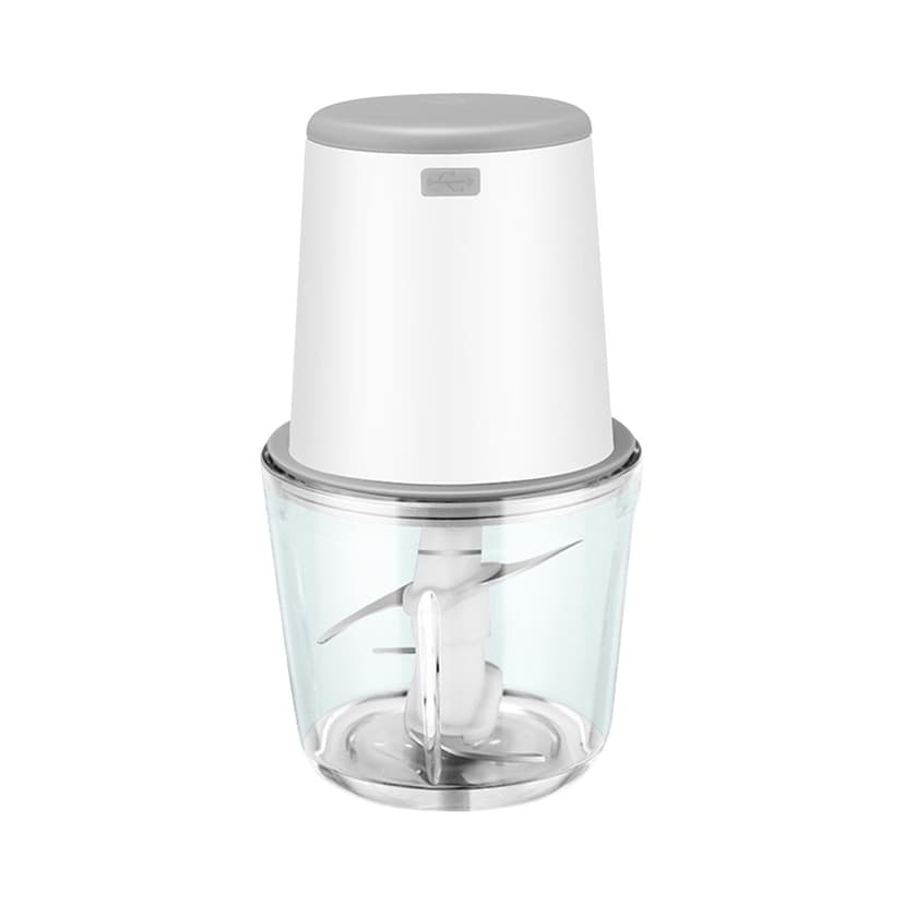 USB Rechargeable Food Processor Set with Chopper and Grinder Mini Kitchen Blender for Garlic, Vegetables, and Fruits, Includes Stirrer and Separator