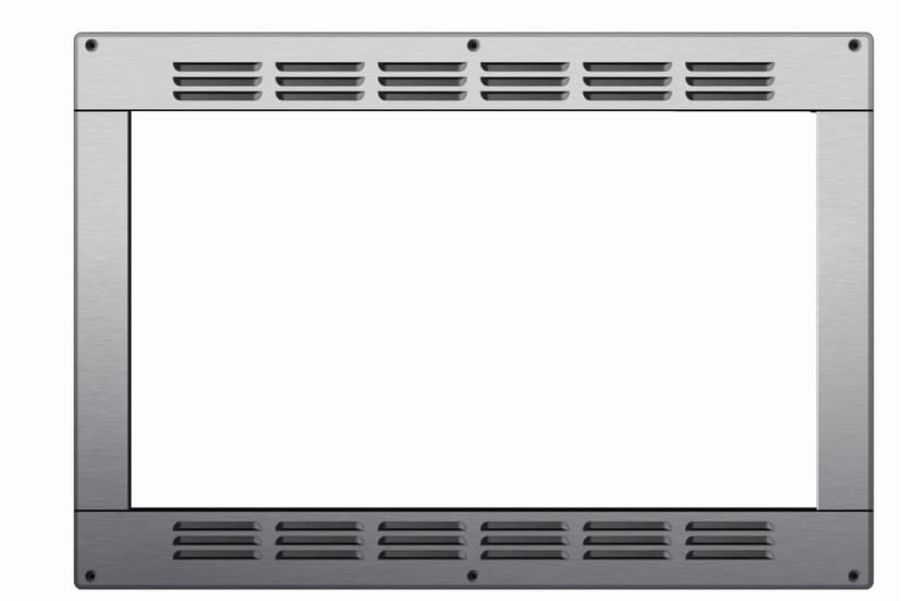 Contoure Microwave Oven Trim Kit RV-TRIM8S Use With Microwave Oven Model RV-190S-CON; 24 Inch Width x 17 Inch Height; Stainless Steel