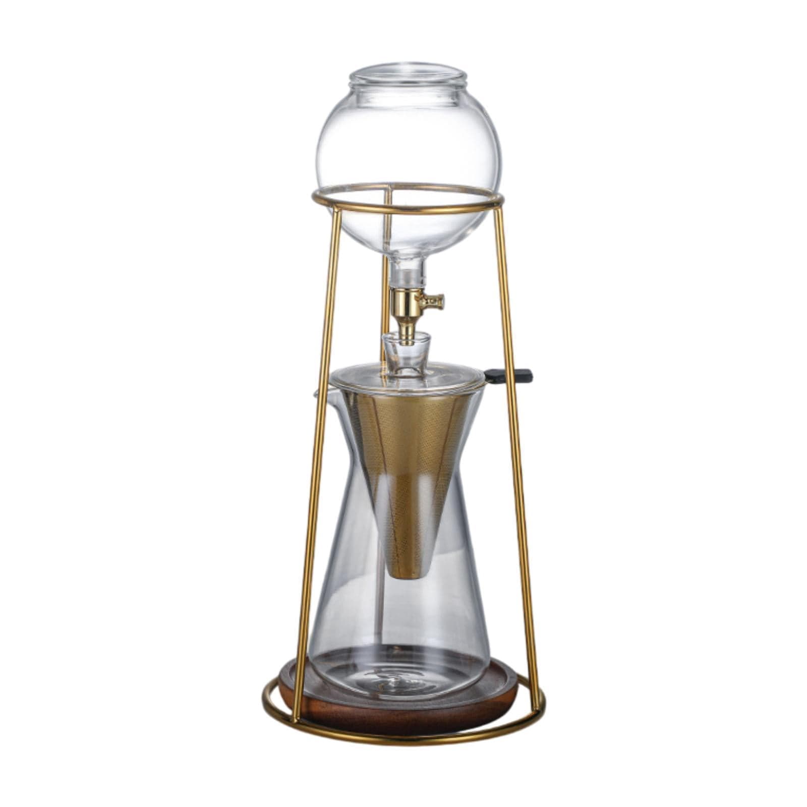 Lipstore Ice Drip Coffee Maker Adjustable Water ing Cold Brew Drip Iced Coffee Maker