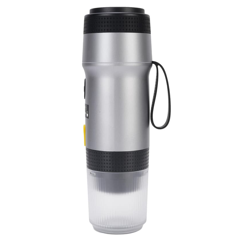 Portable Coffee Machine, Self Heating Electric Travel Coffee Maker, Compatible with Ground Coffee & Capsules, Ideal for Car, Camping, Office, Great Gift for Coffee Lovers