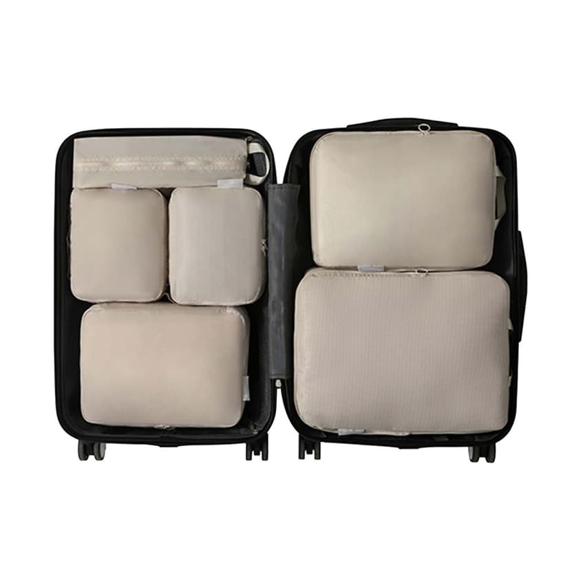 Wamans Compressed Travel Six Piece Set With Large Capacity Storage Bag, Clothing, Home Storage Bag, Luggage Storage Bag Clearance Items