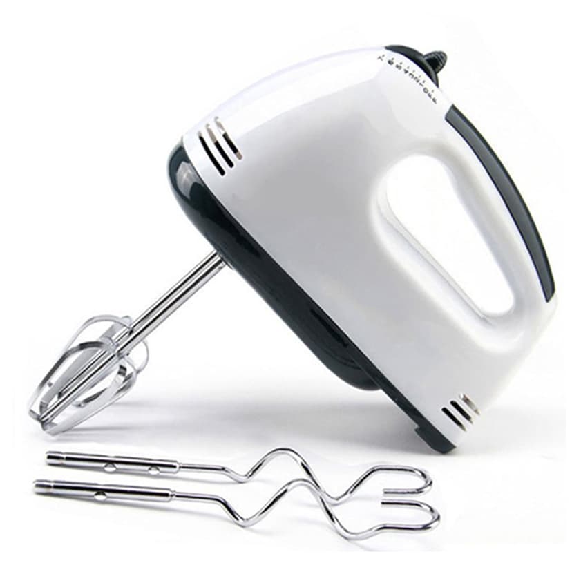7 Speed Electric Hand Mixer Portable Hand Held Electric Egg Beater Household Baking Small Cream Beater EU 220V