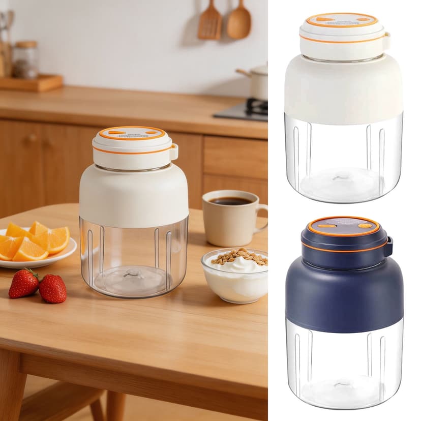 TTJ Cold Press Juicer Machines Juicer Machine Portable Fruit Juicer with Powerful Ice Crushing Function Equipped with Powerful Blades for Mixing and Stirring