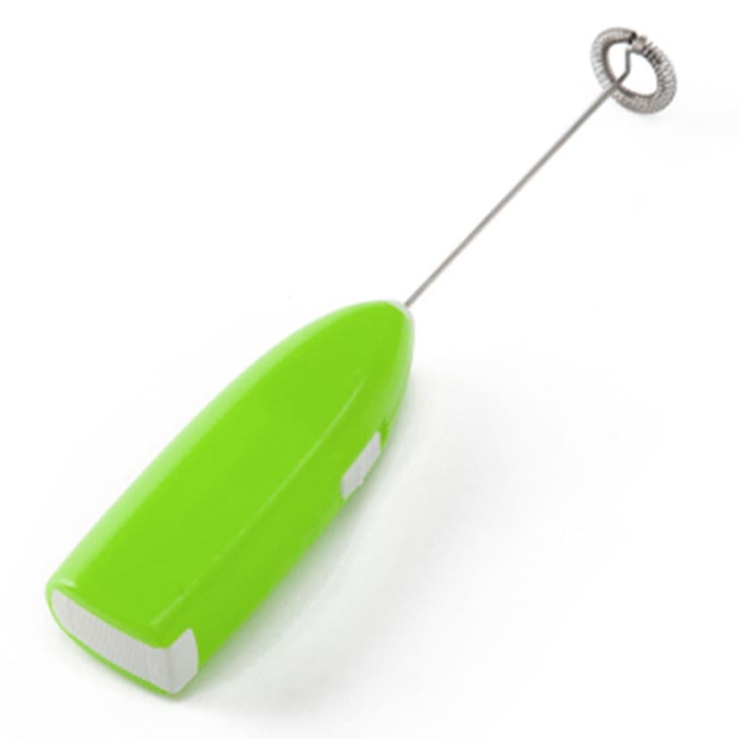 Cordless Electric Hand Mixer, Lightweight Portable Battery Powered Electric Hand Mixer Small Compact For Cafe Green