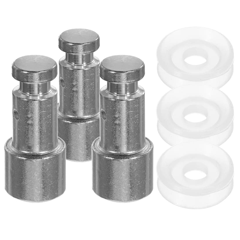 KAKOWELY 3pcs Electric Pressure Cooker Positioning Float Valve General Pressure Cooker Valve Parts,0.71X"X0.35"X0.35"