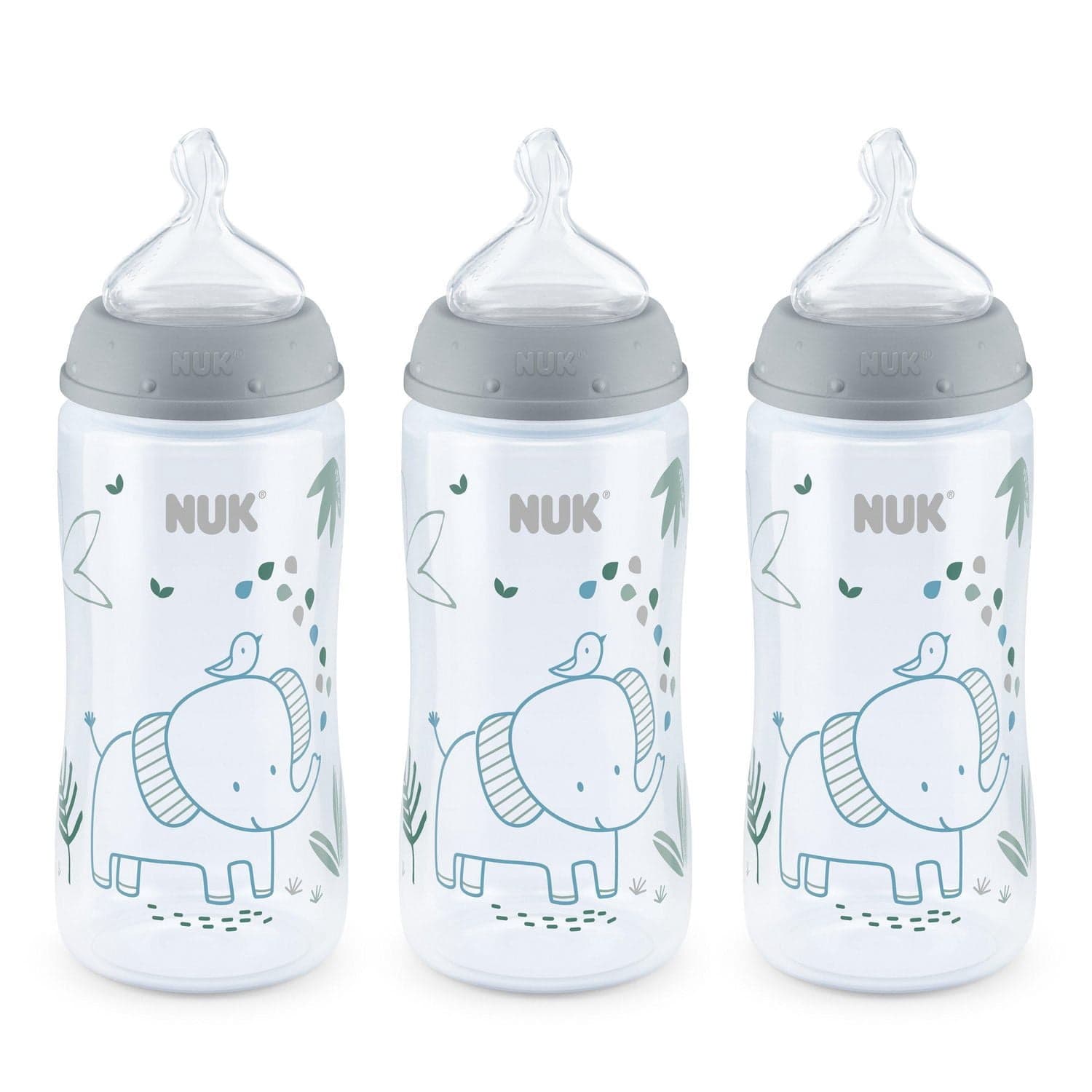 NUK Smooth Flow Anti-Colic Bottles, 3x10oz Bottles