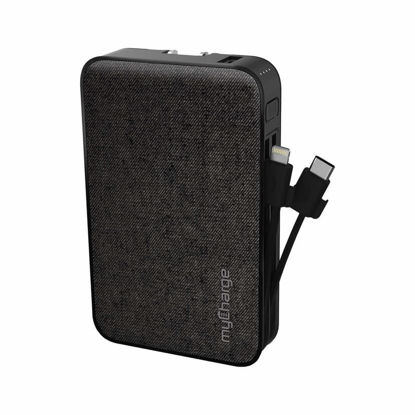 myCharge PowerHub Ultra 10K mAh Black Batteries and Portable Power