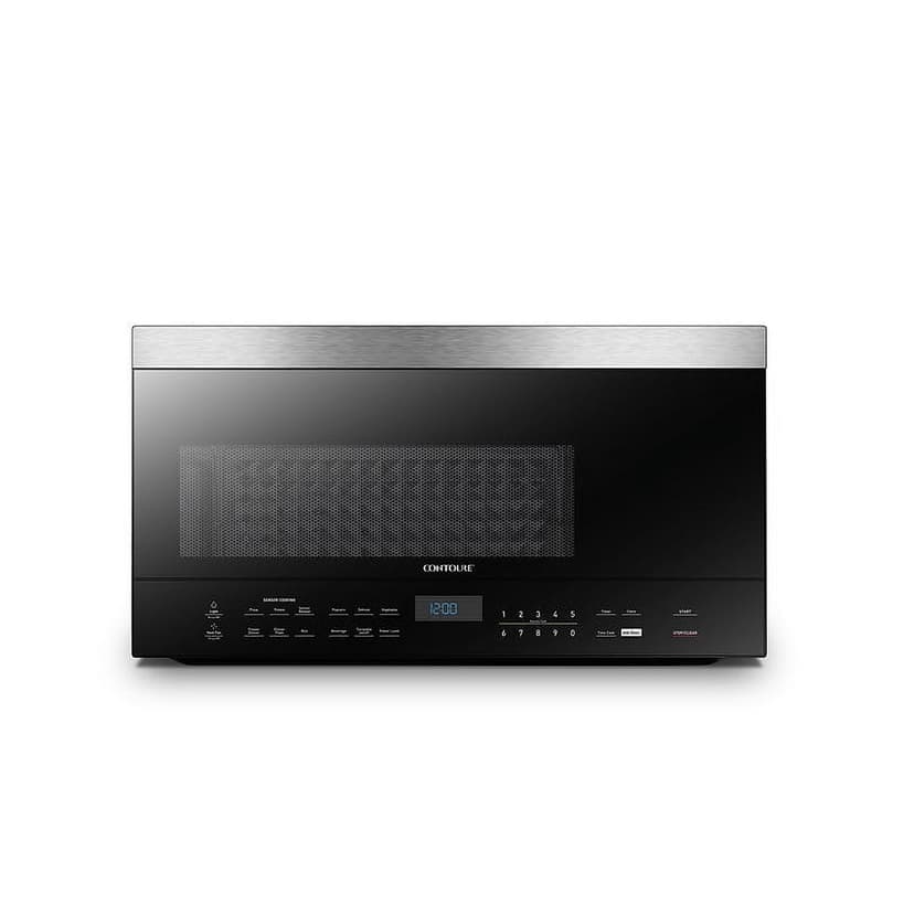 Contoure Microwave Oven RV-588-OTR 1.6 Cubic Foot Capacity; Over The Range; Stainless Steel; Auto Menu; Convection And Combination Cooking