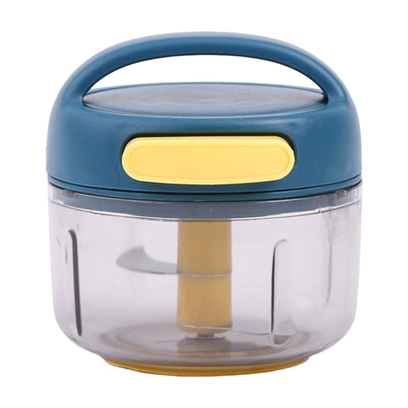 Manual Food Processor of ABS Material for Cutting Various Foods in a Portable Way