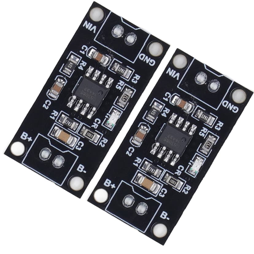 2Pcs 4.5V 1A Charging Module,PCB Board Wear Proof Compact Light Weight Short Circuit Protect NiMH Battery Charging Board Module