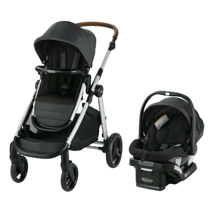 Graco Modes Nest2Grow Travel System, Baby Stroller and Car Seat Combo, Rear-Facing from 1.8-16 kg (4-35 lb)
