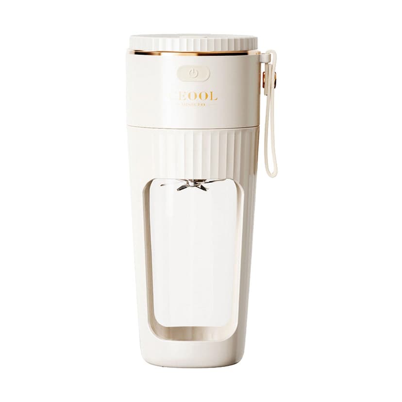 veasfak Personal Blender 340ml with 10 Blade USB Smoothie Blender for Office Camping