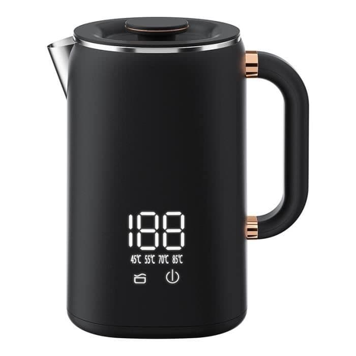 Electric Kettle - ZHUODIKE - Adjustable Temperature - 1.7L - Fast Boiling - Stainless Steel