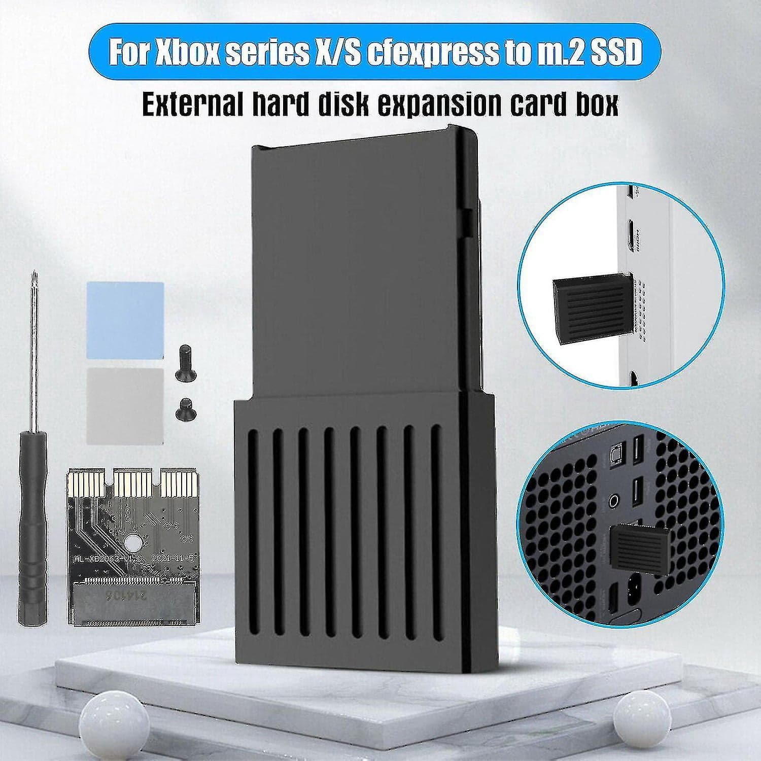 "1TB Portable External SSD for Xbox Series X/s, M.2 Expans External Console Hard Drive Conversion Enclosure"