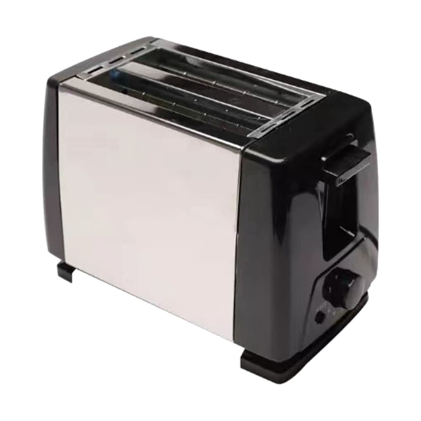 WIFKLSIIPG Oaster 2 Slices Stainless Steel Double Slot Toaster with Bun Attachment Function 7 110v