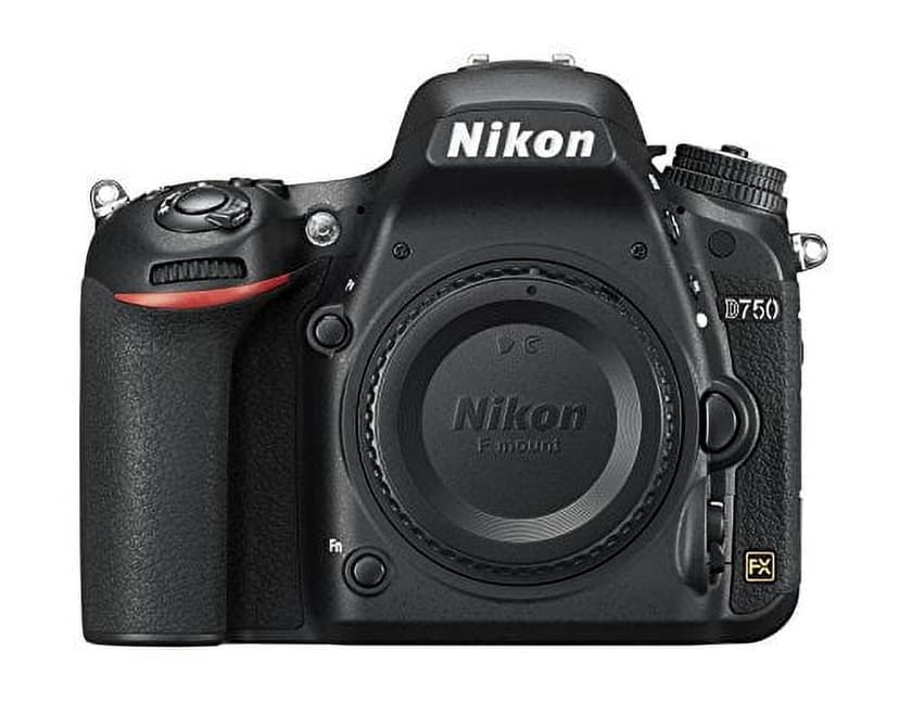Nikon Black D750 FX-format Digital SLR Camera with 24.3 Megapixels (Body Only)