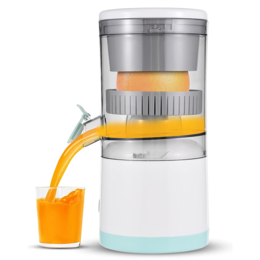 Citrus Electric Citrus Juicer Machines with USB and Cleaning Brush Portable Rechargeable Masticating Orange Juicer Lemon Squeezer for Orange Lemon Grapefruit