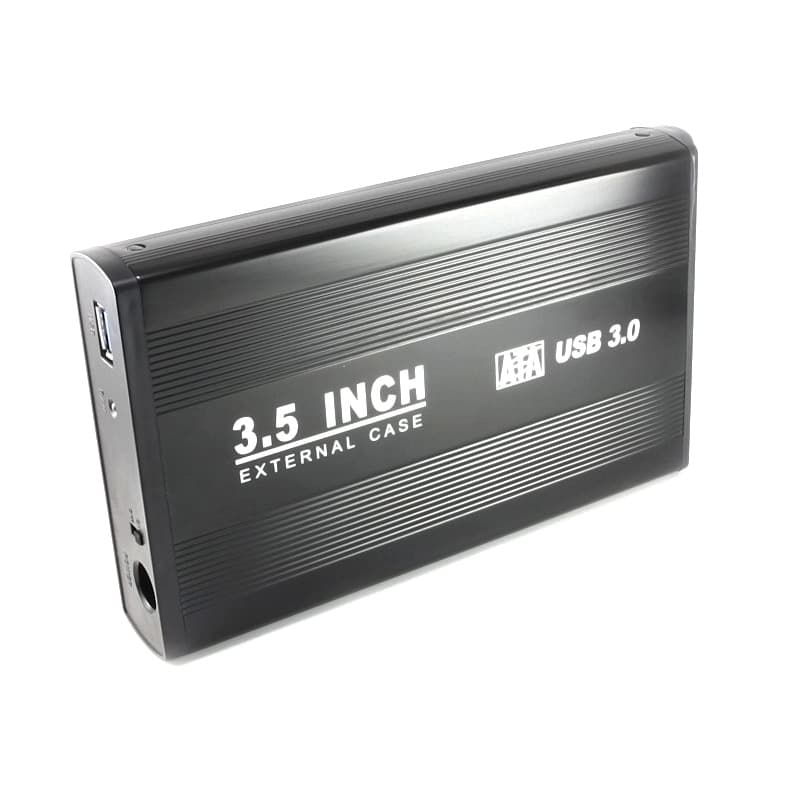 axGear US SELLER 3.5 Inch SATA Hard Drive Enclosure USB 3.0 High Speed External Case