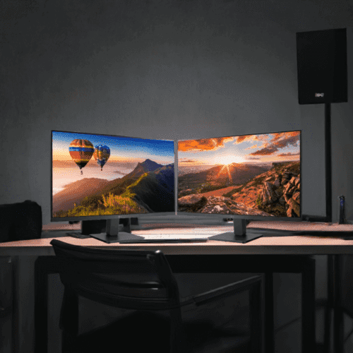 Restored LG 27" FHD Monitor 2-Pack 27MC41D - Open Box