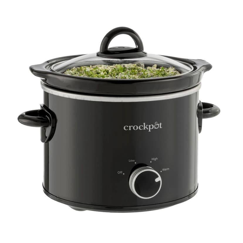 Crock-Pot 2-Quart Classic Slow Cooker, Small Slow Cooker, Black