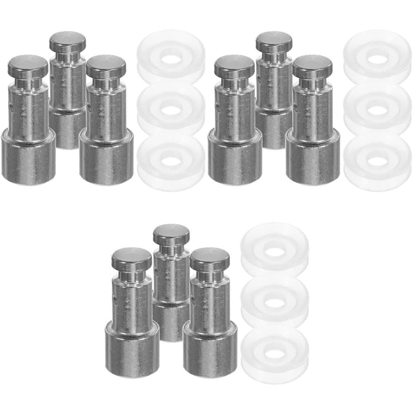 CUITING 9 pcs Electric Pressure Cookers Float Valve Universal Replacement Float Valve for Pressure Cooker