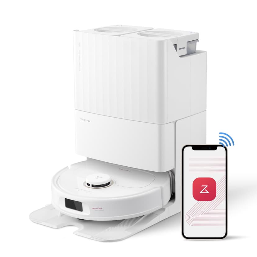 Roborock Qrevo Pro Robot Vacuum Cleaner and Mop | Self-Emptying, Self-Mop-Washing, Self-Drying & Smart Dirt Detection | Pet Hair, Carpet & Hard Floor