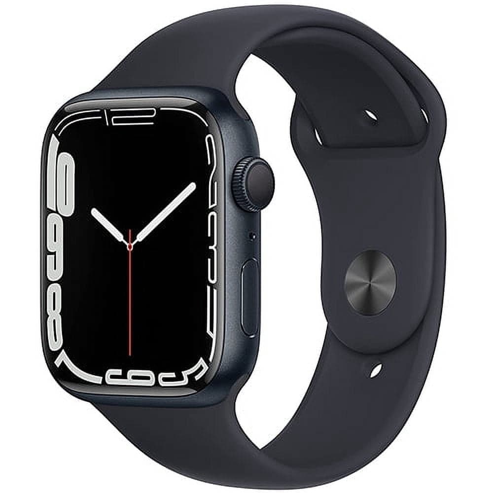 Pre-Owned Apple Watch Series 7 41mm GPS Midnight Aluminum Case - Midnight Sport Band (Used)