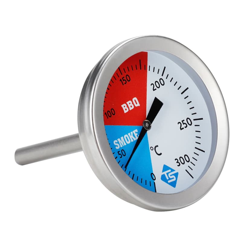 Yeacher Temperature Gauge 0-300 Degrees Celsius Gauge Stainless Steel Cooking Thermometer for Barbecue BBQ Grill Smoker Oven